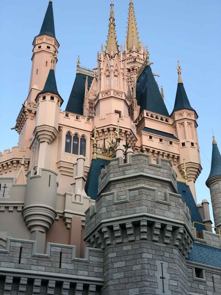 cinderella's castle in magic kingdom
