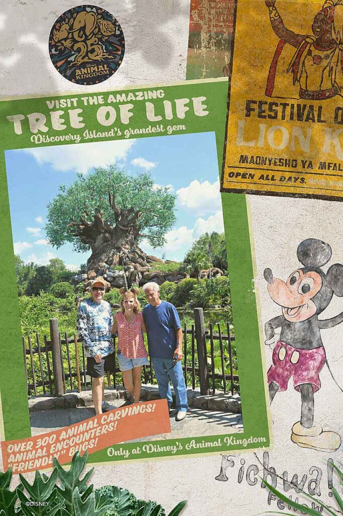 tree of life group photo from Disney