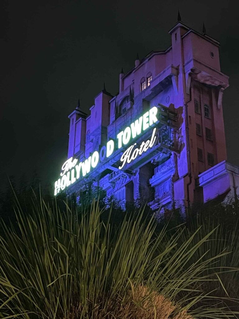 Tower of Terror at Hollywood Studios